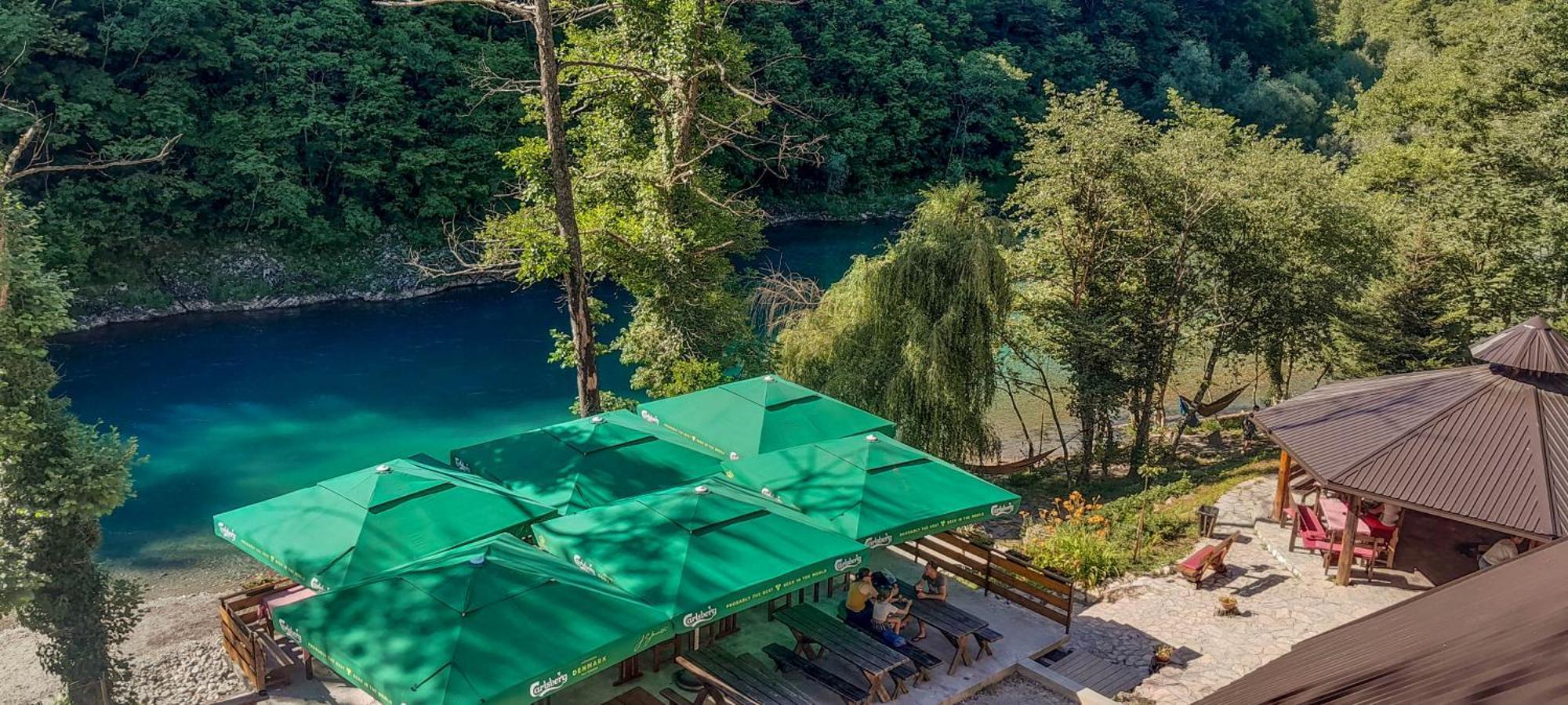 Hotel Rafting Camp Encijan Foca Esterno foto